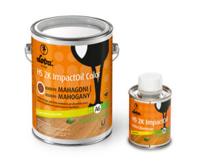 Олія для паркету Loba HS 2K Impact Oil Color Махагон 0